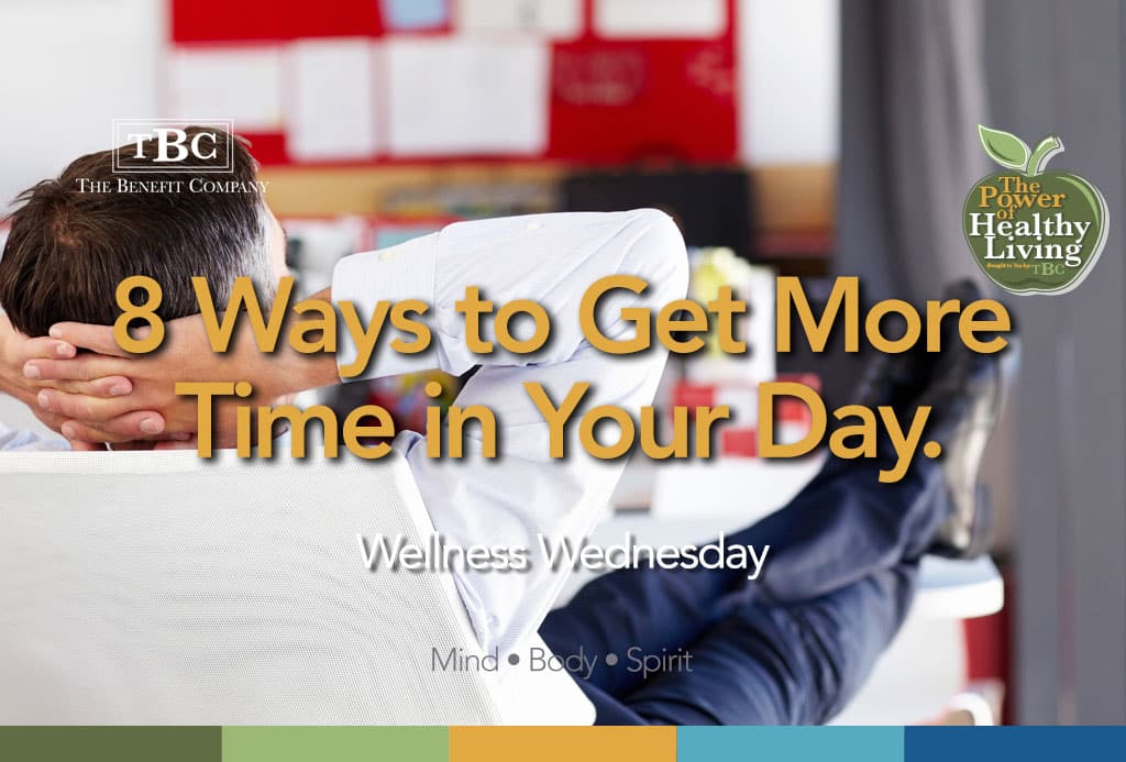 How to get more time in your day.